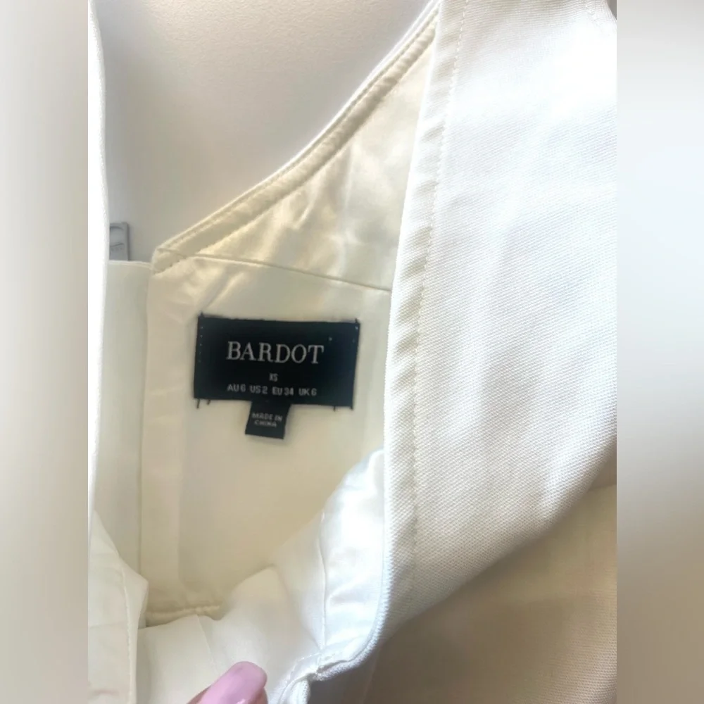 Revolve BARDOT Bronte Corset Top sz 2 / XS off white - Picture 11 of 13